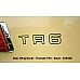 Rear Wing Decal - Triumph TR6 - Black - 625668
