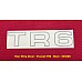 Rear Wing Decal - Triumph TR6 - Black - 625668