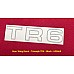Rear Wing Decal - Triumph TR6 - Black - 625668