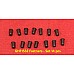 Triumph Letter Set - 7 Piece Smooth Face - Inc Fasteners 7038628  RL1402