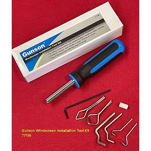 Gunson Windscreen Installation Tool Kit Classic Car Windscreen Rubber Seal Fillet Insert Tool Z295  - 77136