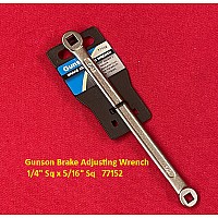 Gunson Brake Adjusting Wrench 1/4" Sq x 5/16" Sq   77152