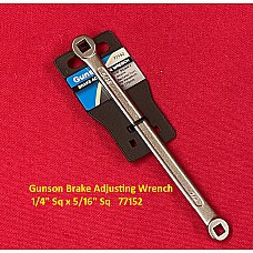 Gunson Brake Adjusting Wrench 1/4" Sq x 5/16" Sq   77152