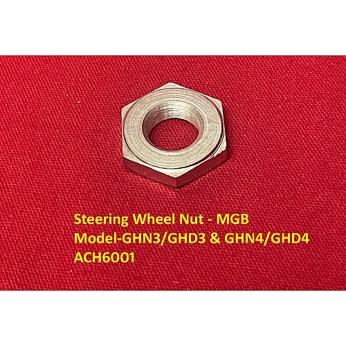 Steering Wheel Nut - 33mm - MGB  1962 - 1971- ACH6001
