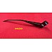 Wiper Arm 10 inch (250mm) (7.2mm Bayonet) Satin Black - Left Hand Crank    BHA5201