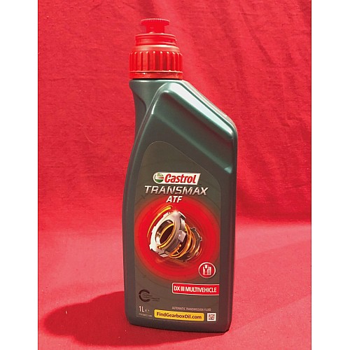 Castrol TRANSMAX Automatic Trans Fluid.  ATF DX III  - 1Litre   - Castrol-15F176