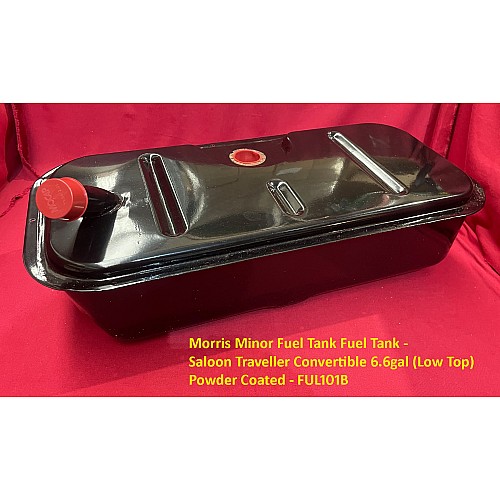 Morris Minor Fuel Tank - Saloon Traveller Convertible 6.6gal (Low Top) Powder Coated - FUL101B