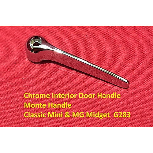 Chrome Interior Door Handle - Monte Handle Classic Mini & MG Midget  G283