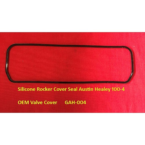 Gasket Innovations Silicone Rocker Cover Seal Austin Healey 100-4 OEM Valve Cover - GAH-004