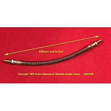 Triumph TR7 Front Standard Flexible Brake Hose.    GBH418