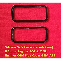 Gasket Innovations Silicone Side Cover Gaskets (Pair)  MG and B Series Engines OEM Side Cover GBM-AB2
