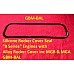 Gasket Innovations Silicone Rocker Cover Seal "B Series" Engines with Alloy Rocker Cover inc MGB & MGA  GBM-BAL