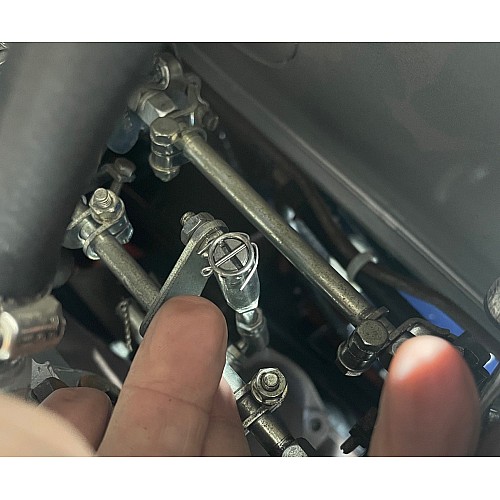 Steel Split pin  1/8' x 1-1/4"  Sold as a Set of 3 pcs   GFK101-SetA