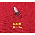 Dashboard Instrument & Warning Bulbs 12v.X 2w LLB281. (Set of 4). GLB281-SetA