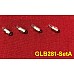 Dashboard Instrument & Warning Bulbs 12v.X 2w LLB281. (Set of 4). GLB281-SetA