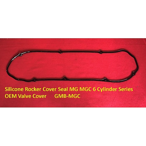Gasket Innovations Silicone Rocker Cover Seal BMC & MGC 6 Cylinder Series with OEM Valve Cover GMB-MGC