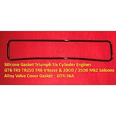 Gasket Innovations Silicone Gasket Triumph Six Cylinder Engines GT6 TR5 TR250 TR6 Vitesse & 2000 / 2500 Mk2 Saloons  Alloy Valve Cover Gasket GTR-56A