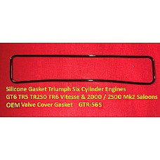 Gasket Innovations Silicone Gasket Triumph Six Cylinder Engines GT6 TR5 TR250 TR6 Vitesse & 2000 / 2500 Mk2 Saloons  OEM Valve Cover Gasket GTR-56S