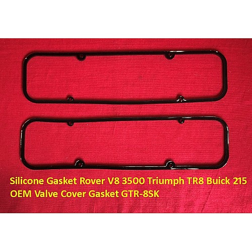 Gasket Innovations Silicone Gasket Rover V8 3500 Triumph TR8 Buick 215  OEM Valve Cover Gasket GTR-8SK