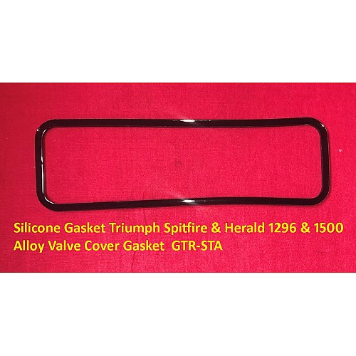 Gasket Innovations Silicone Gasket Triumph TR2 - TR3 - TR4 - TR4A Alloy Valve Cover Gasket GTR-34A