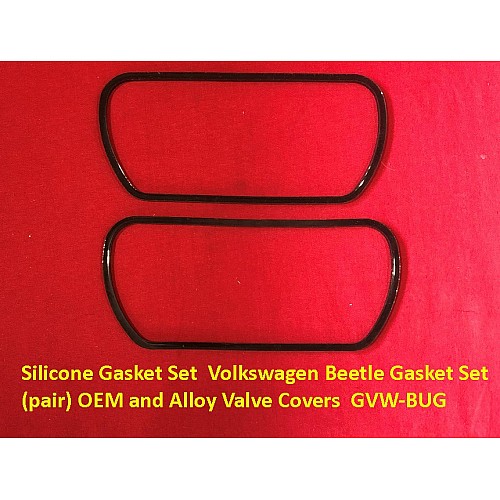 Gasket Innovations Silicone Gasket Set Porsche 356 & 912  OEM and Alloy Valve Covers  GPO-356