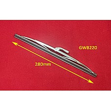 Wiper Blade 11 Inch (280mm) (7.1mm Bayonet) Stainless Steel   GWB220