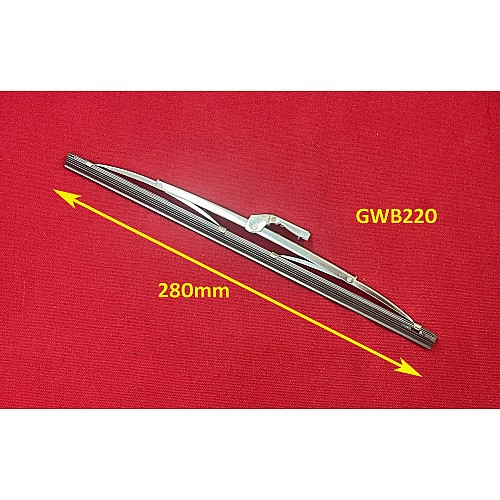 Wiper Blade Stainless Steel 11 Inch (280mm) (7.1mm Bayonet)  GWB220