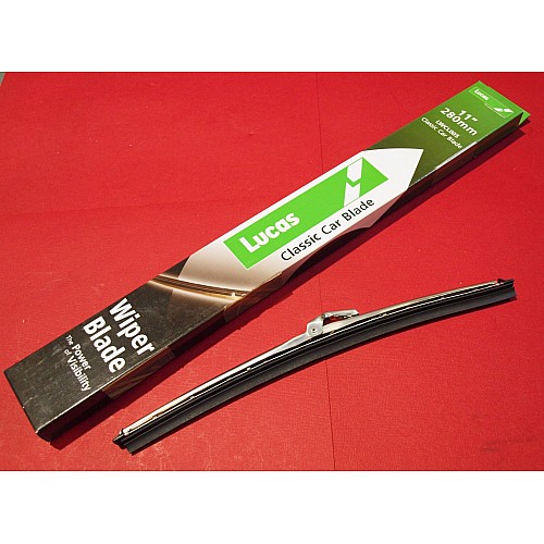 Wiper Blade 11inch (280mm)  (5.2mm Bayonet) Stainless Steel  GWB223LUCAS