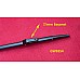 Wiper Blade 10 Inch (254mm) Black Powder Coated Steel  (7.2mm Bayonet)   GWB354