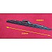 Wiper Blade 10 Inch (254mm) Black Powder Coated Steel  (7.2mm Bayonet)   GWB354
