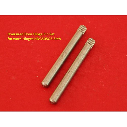 Oversized Door Hinge Pin Set for worn Hinges Morris Minor  HNG505OS-SetA