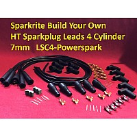 Sparkrite Build Your Own HT Sparkplug Leads 4 Cylinder 7mm   LSC4-Powerspark