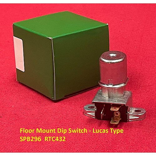 Floor Mount Dip Switch - Lucas Type  SPB296  RTC432