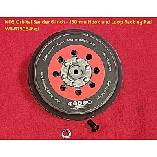 NDS Orbital Sander 6 Inch - 150mm Hook and Loop Backing Pad  WT-R7303-Pad