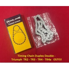 Timing Chain Duplex Double Row   Triumph  TR2 - TR3 - TR4 - TR4a   057151