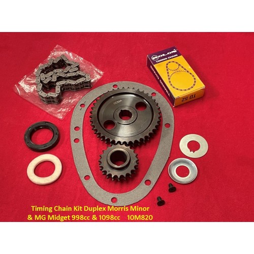 Timing Chain Kit Duplex Morris Minor & MG Midget, Classic Mini 998cc & 1098cc    10M820