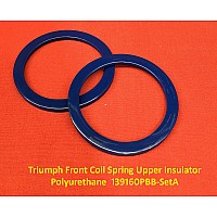 Triumph Front Coil Spring Upper Insulator Polyurethane  139160PBB-SetA