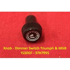 Knob - Dimmer Switch Triumph & MGB - 153007 - 37H7995