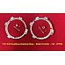 5 1/2 Inch Headlamp Retaining Rims - Reliant Scimitar - Pair - 207164 5 1/2 Inch Headlamp Retaining Rims - Reliant Scimitar - Pair - 207164