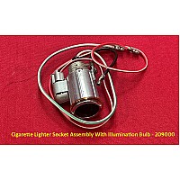 Cigarette Lighter Socket Assembly With Illumination Bulb - 209000