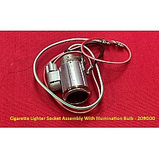 Cigarette Lighter Socket Assembly With Illumination Bulb - 209000