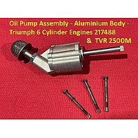 Oil Pump Assembly - Aluminium Body -  Triumph 6 Cylinder Engines & TVR 2500M 217488