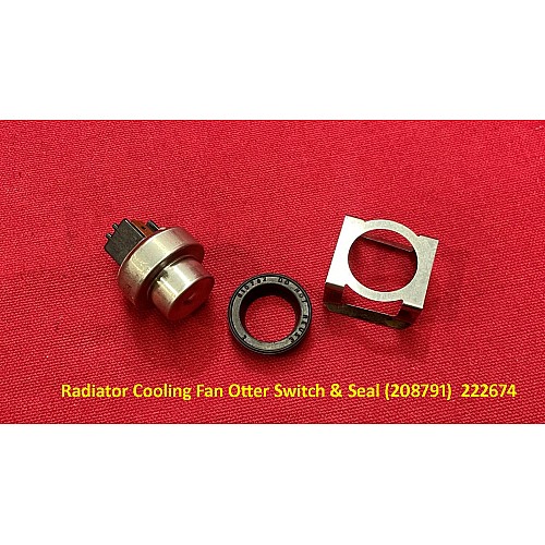 Radiator Cooling Fan Otter Switch & Seal  Scimitar & MGB (208791)  222674  KTP9003K