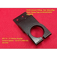 MG TD-TF & MGB Mounting Exhaust Pipe Rear  412-040 or GEX7275