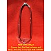 MGB & MG Midget Chrome Lens Rim Rear Indicator and Stop - Tail Lamp  Lucas Type L676 57H5355