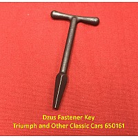 Dzus Fastener Key -  Boot and Bonnet Locks Triumph and Other Classic Cars 650161