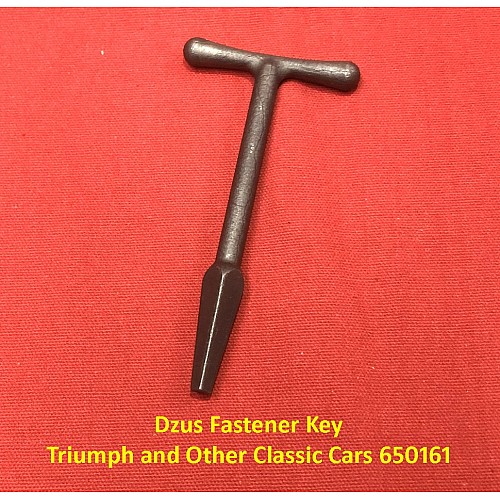 Dzus Fastener Key -  Boot and Bonnet Locks Triumph and Other Classic Cars 650161