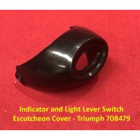 Indicator and Light Lever Switch  Escutcheon Cover - Triumph 708479