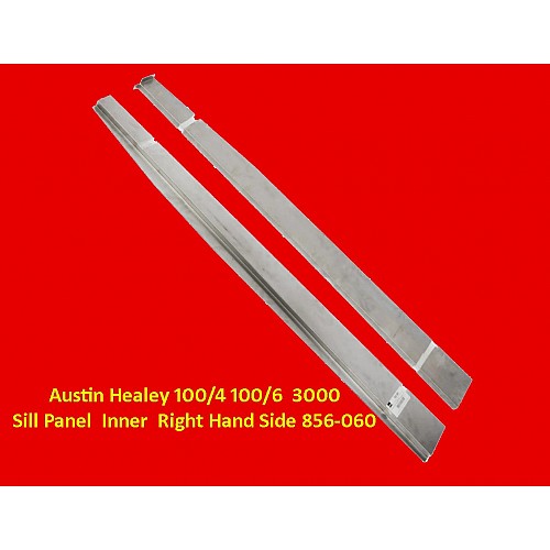 Austin Healey 100/4 100/6  3000  Sill Panel  Inner  Right Hand Side 856-060