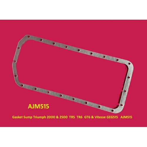 Gasket Sump Triumph 2000 & 2500  TR5  TR6  GT6 & Vitesse GEG515   AJM515